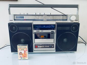 Radiomagnetofon/boombox Aiwa CS-660, rok 1981 - 13