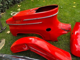 Plechařina Jawa Pionyr 05 původní rumělková - 13