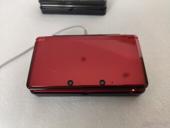 Nintendo 3DS Flare Red + homebrew hack a 64GB karta - 13