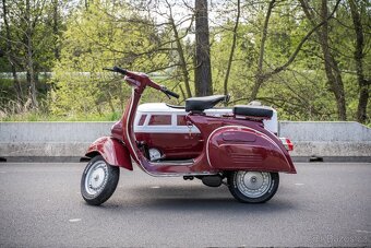 Veterán Piaggio Vespa Scooter VW sajdkára (1977) - 13