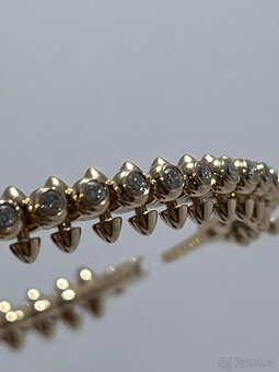 Cartier - Náramek Clash De Cartier s diamanty - 750-18k - rů - 13
