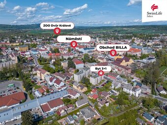 Prodej bytu 3+1 74 m2 Dukelská, Dvůr Králové nad Labem - 13