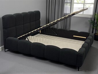 Manželská postel , uplne nový . Černá | 180x200 - 13