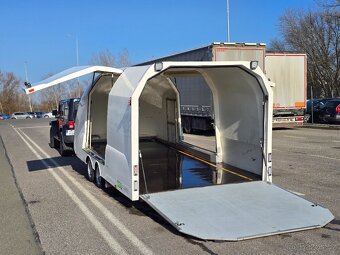 Prodám britský krytý sklopný vlek ECO Trailer Velocity RS - 13