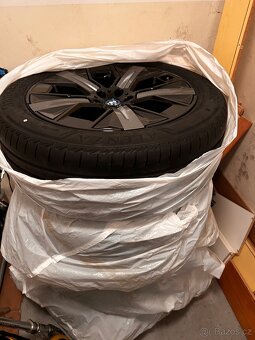 Originál ALU Disky BMW 21  s pneu  255/50 R21 - platí do sma - 13