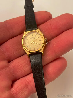 Damské hodinky Ricoh, kožený pásek, nova baterka, plně funkč - 13