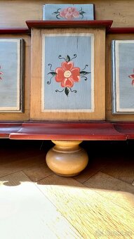 Starožitná ručně malovaná skřín ✔️ - 13