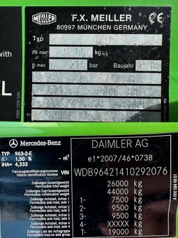 Mercedes-Benz Arocs 2643 6x4 / S3 sklápěč / Boardmatik / 228 - 13