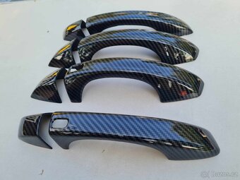 KARBONOVÉ klučky krytky klučiek pre ŠKODA / VOLKSWAGEN - 13