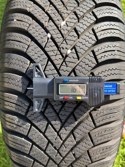 Sada ALU kola 6.5JX16 5X114.3 ET50 R16 + pneu zimní 205/60 - 13