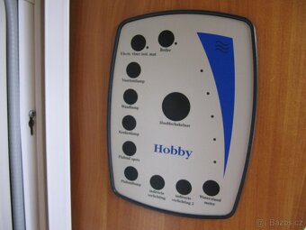 Prodám karavan Hobby 460 ufe,r.v.2008 + mover ,markýza, stan - 13