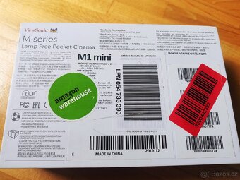 Prodám přenosný projektor ViewSonic M1 mini - 13