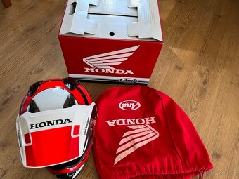 přilba/helma červená HONDA Arai Tour-X4, S, NOVÁ - 13