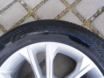LETNÍ ALU KOLA 5 X 108 235 55 17 ORIGINÁL FORD - 13