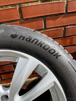 Alu disky 5x114,3 17 se zimními pneu 225/60/17 - 13