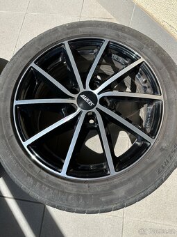 Alu kola ALUTEC 5x112 ET40 R17 + pneu 215/55ZR17 - 13