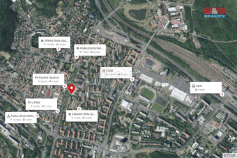Prodej bytu 2+1, 50 m², OV, Most, ul. Čsl. armády - 13