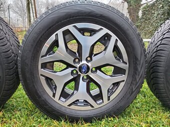 Originál ALU kola Subaru Forester + zimní pneu - 13