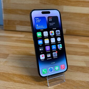 iPhone 14 Pro 256GB, černý, eSIM (12 měsíců záruka) - 13