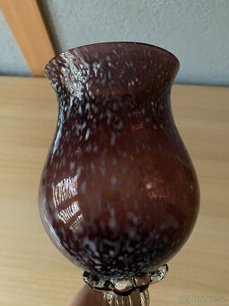 Velká číše z hutního skla s motivem - 900 ml, 33 cm - 13