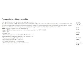 Venkovní gril na dřevěné uhlí. - 13