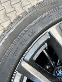 Kompl alu Borbet 5x114,3r18+215/50r18 zimní Barum - 13