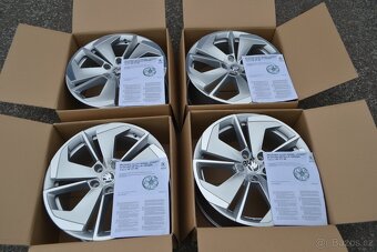 Škoda Octavia IV(RS)  - 18 NOVÉ orig.Alu disky 7.5x18, 5x112 - 13