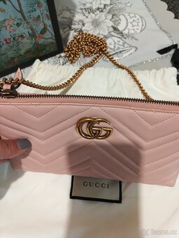 Kožená kabelka , psaníčko Gucci marmont - 13