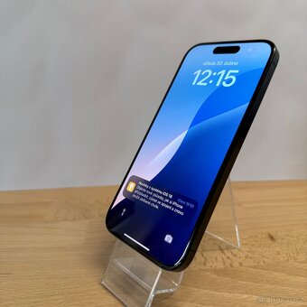 iPhone 15 Pro 128GB, 100% baterie, modrý, eSIM (rok záruka) - 13