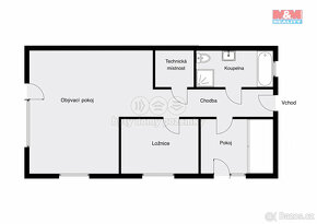 Prodej bytu 3+kk, 82 m², Strakonice, Mutěnice - 13