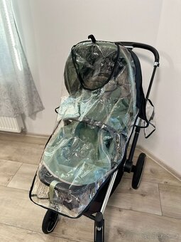 Cybex Priam 4.0 Chrome Black & Green Leaf - 13