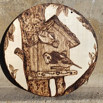 Vypalování do dřeva ,prkénka, překližka (pyrografie) - 13