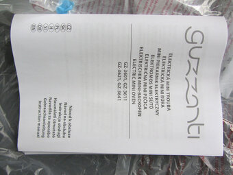 Elektrická trouba GUZZANTI GZ-3621 - 13