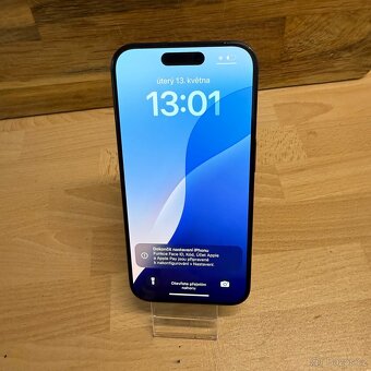 iPhone 15 Pro 128GB, modrý (12 měsíců záruka) - 13