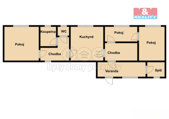 Prodej rodinného domu, 101 m², Černovice - Svatava - 13