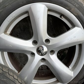 Litá kola R17, 205/50, zimní pneu, škoda, vw, audi - 13