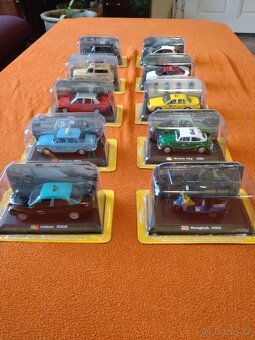 Modely aut TAXI 93 kusů POUZE KOMPLET - 13