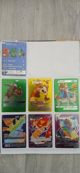 Pokemon karty v albu - 13
