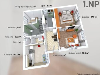 Prodej rodinného domu a pozemku 1 114 m² - Bučovice - Černčí - 13