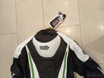 RST-Pánská kožená moto kombinéza, jednodílná - 13