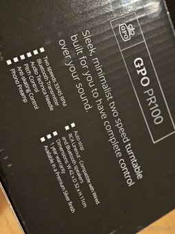 Premiový gramofon s Bluetooth designed in UK - 13