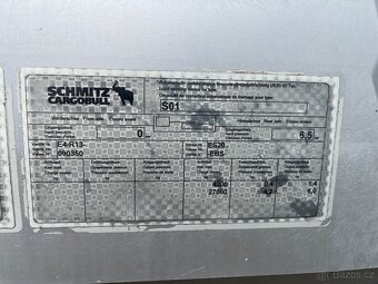 Schmitz VARIOS SCS 24 zvedací náprava přizvedávání střechy - 13