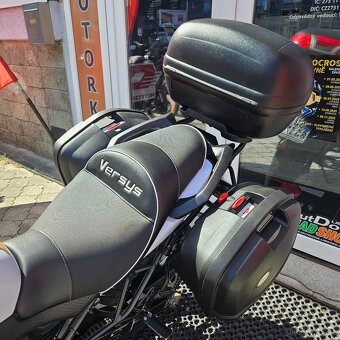 Kawasaki Versys 650, ČR, 1. majitel, 3x kufr, vyšší plexi, - 13