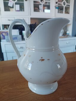 STAROŽITNÝ PAŘÍŽSKÝ EMPÍROVÝ PORCELÁNOVÝ DŽBÁN VIEUX PARIS - 13