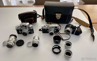 Sada 2 fotoaparátů Leitz M2 s objektivy, příslušenstvím a ob - 13