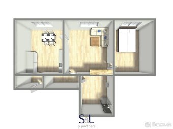 Prodej 1/2 rodinného domu v centru města Česká Kamenice - 13