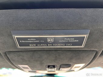 Prodám Alpina B5 TOURING nr. 083 - 13
