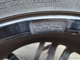 ALU kola 5x100 r17 + pneu - 13