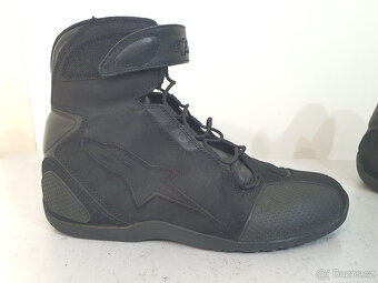 45 Alpinestars kožený boty na motorku - 13