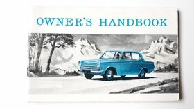 Dobové retro prospekty, manuály Ford Taunus, Cortina, Consul - 13